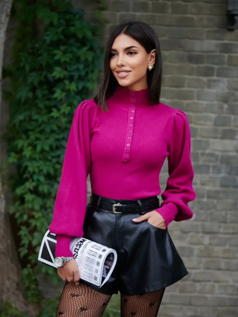 Кофта с длинным рукавом