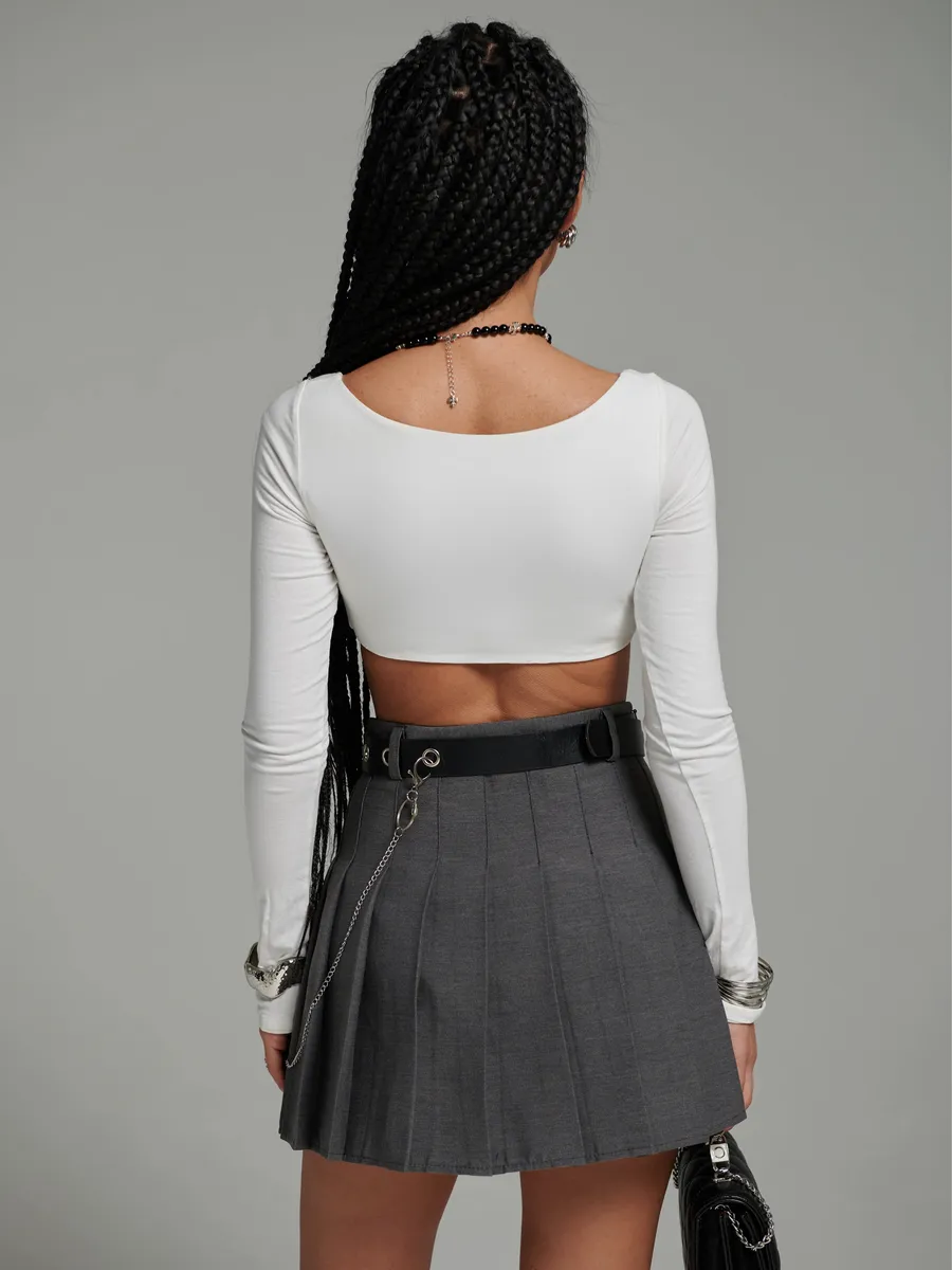 Юбка теннисная школьная в складку