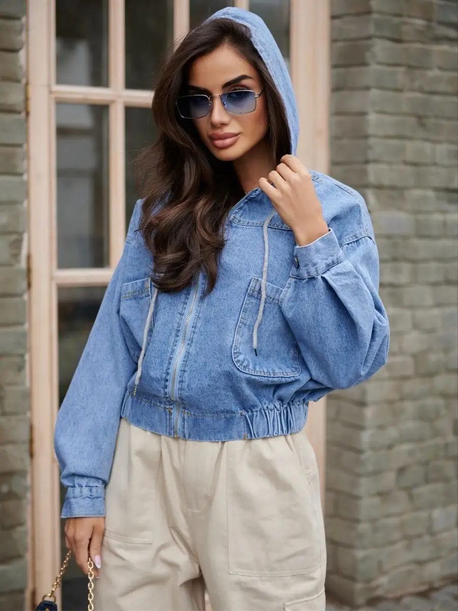 Куртка джинсовая оверсайз