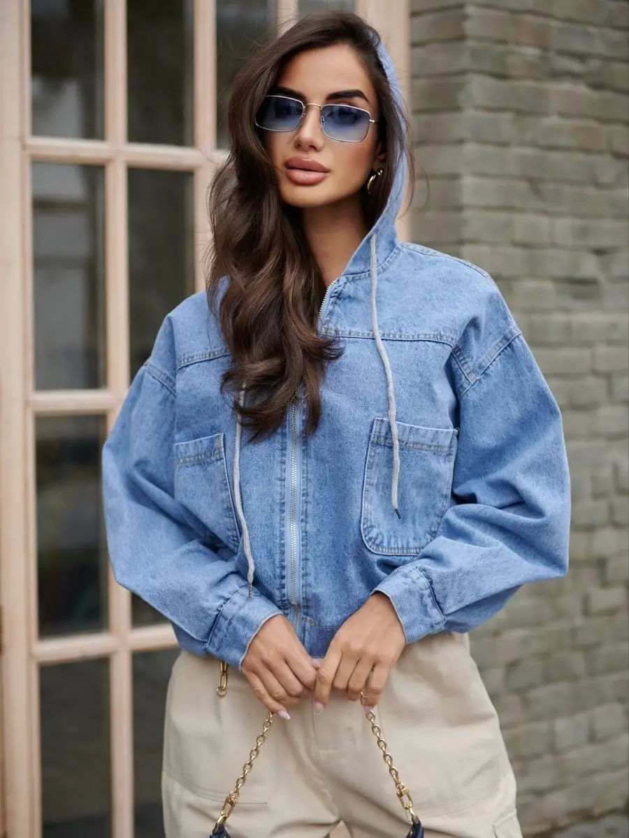 Куртка джинсовая оверсайз