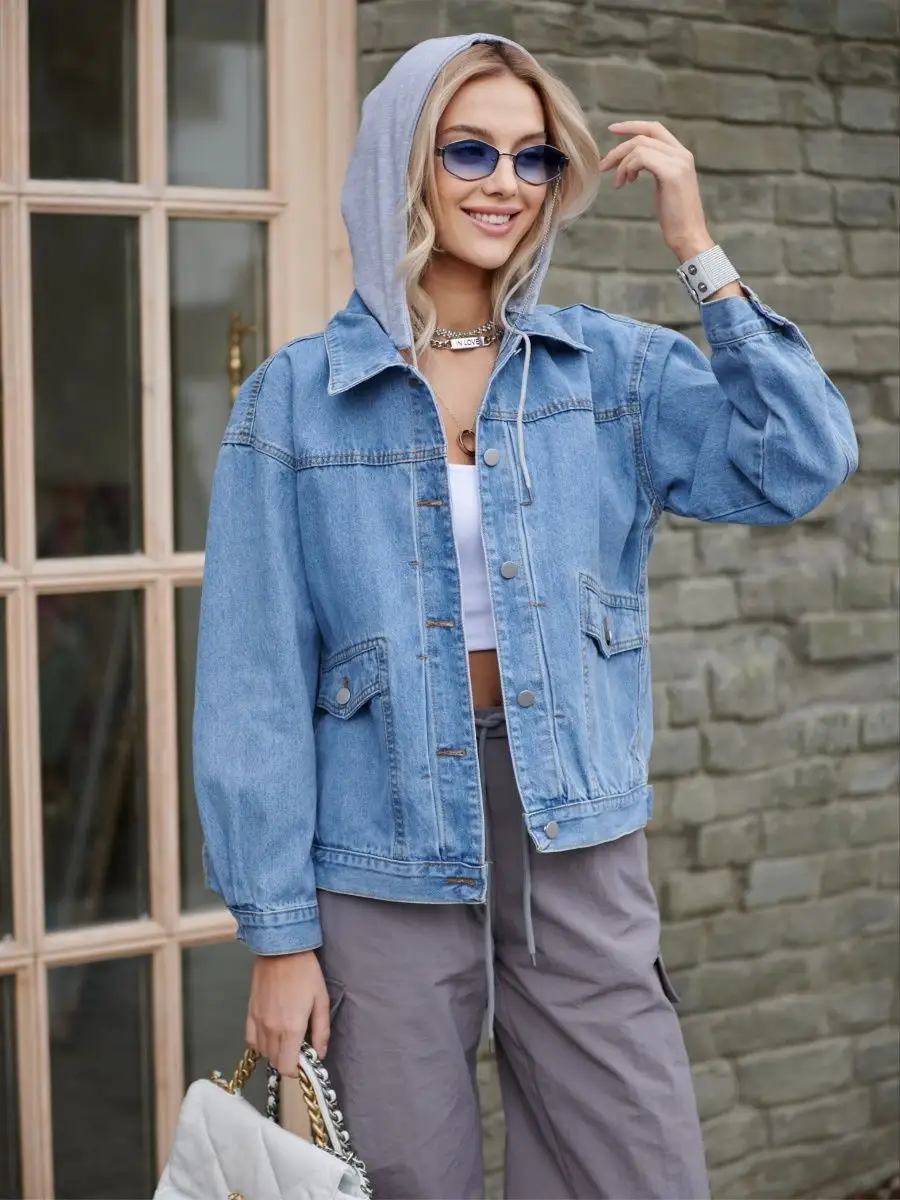 Куртка джинсовая оверсайз