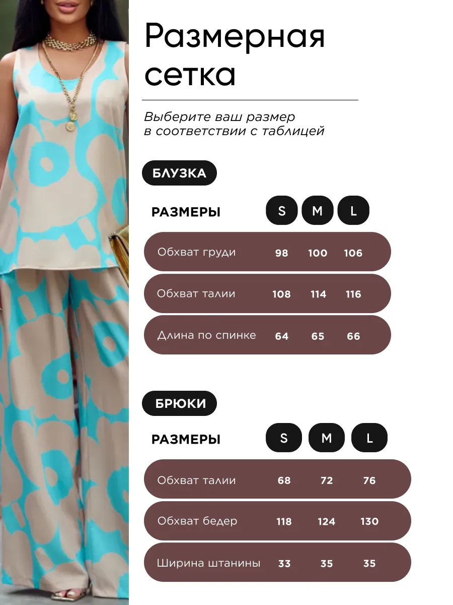 Бирюзовый костюм брючный праздничный