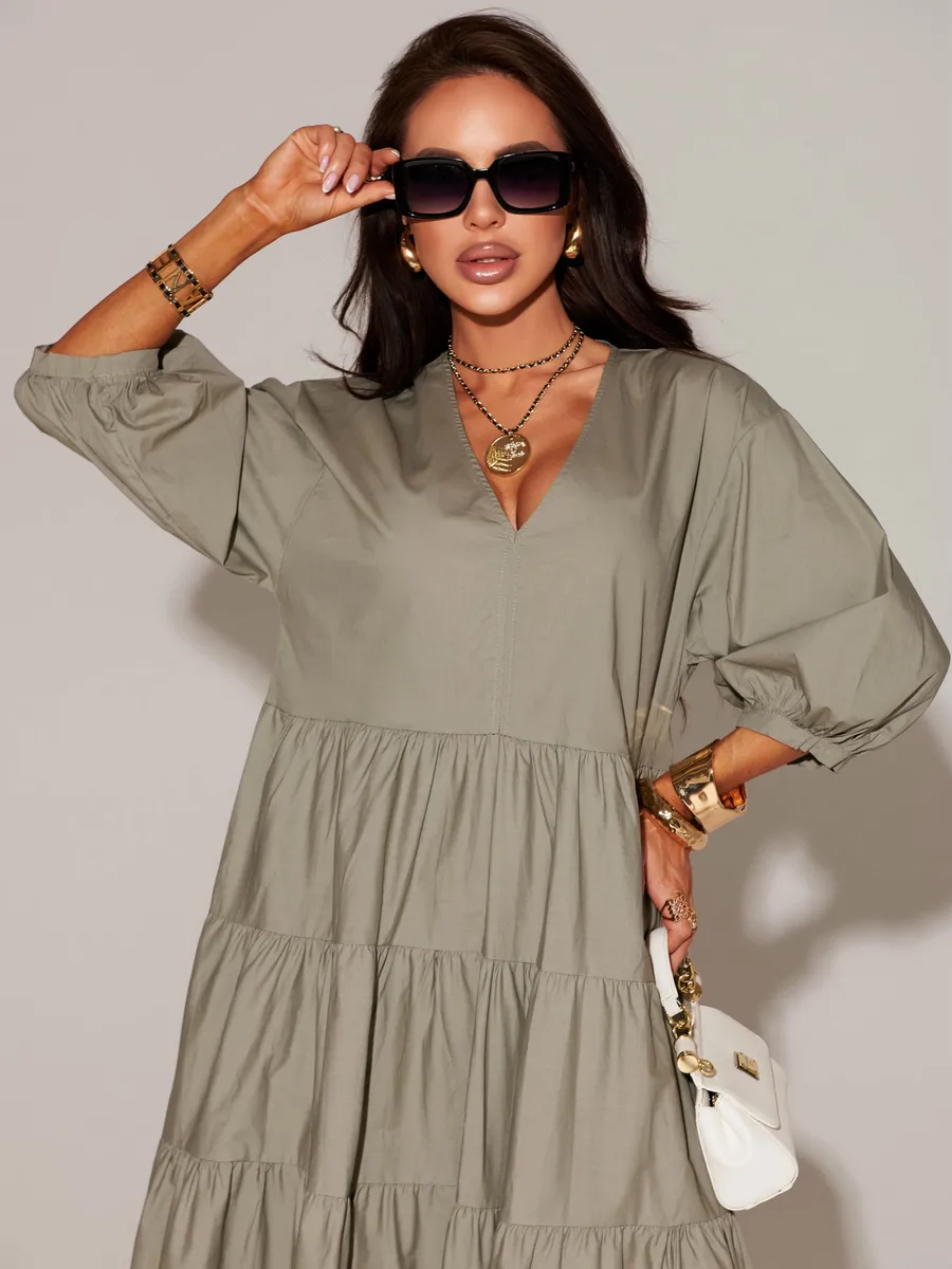 Платье длинное больших размеров