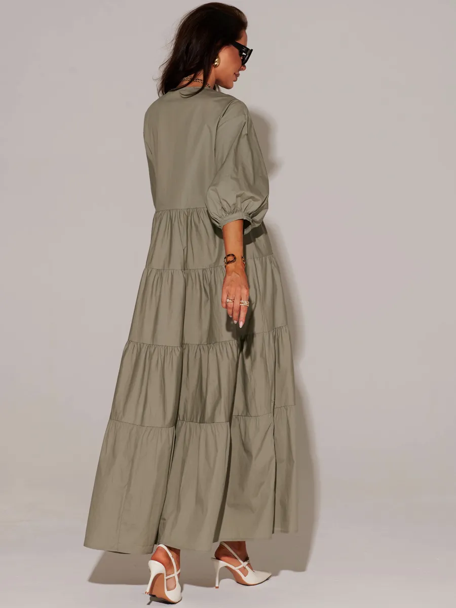 Платье длинное больших размеров