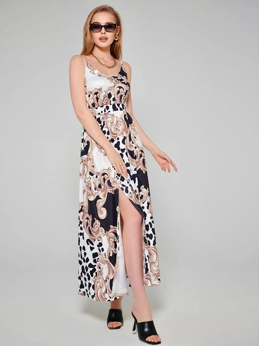 Золотистое платье вечернее нарядное