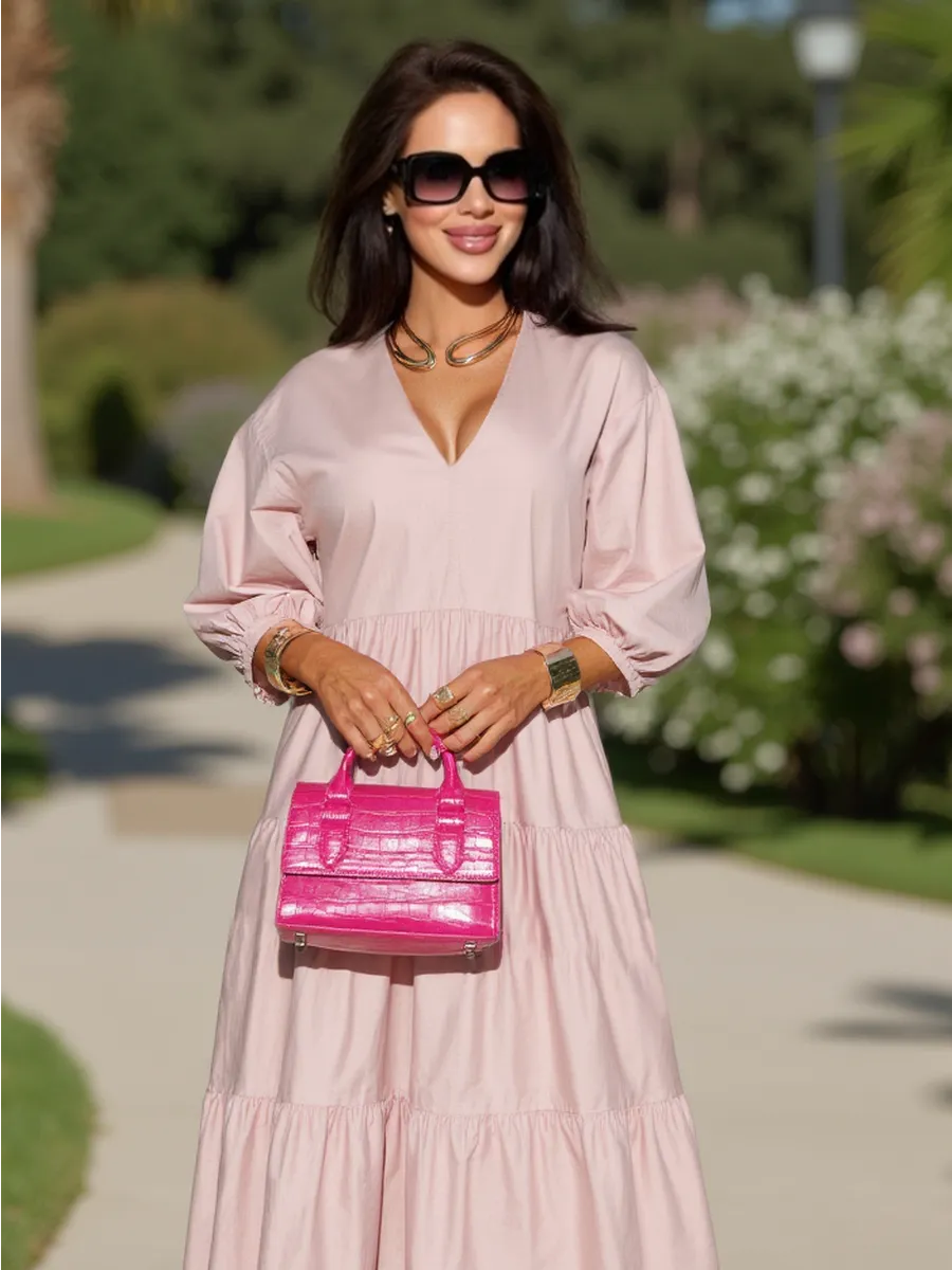 Платье длинное больших размеров