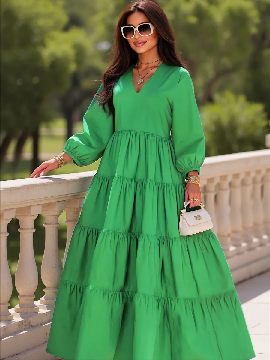 Платье длинное больших размеров