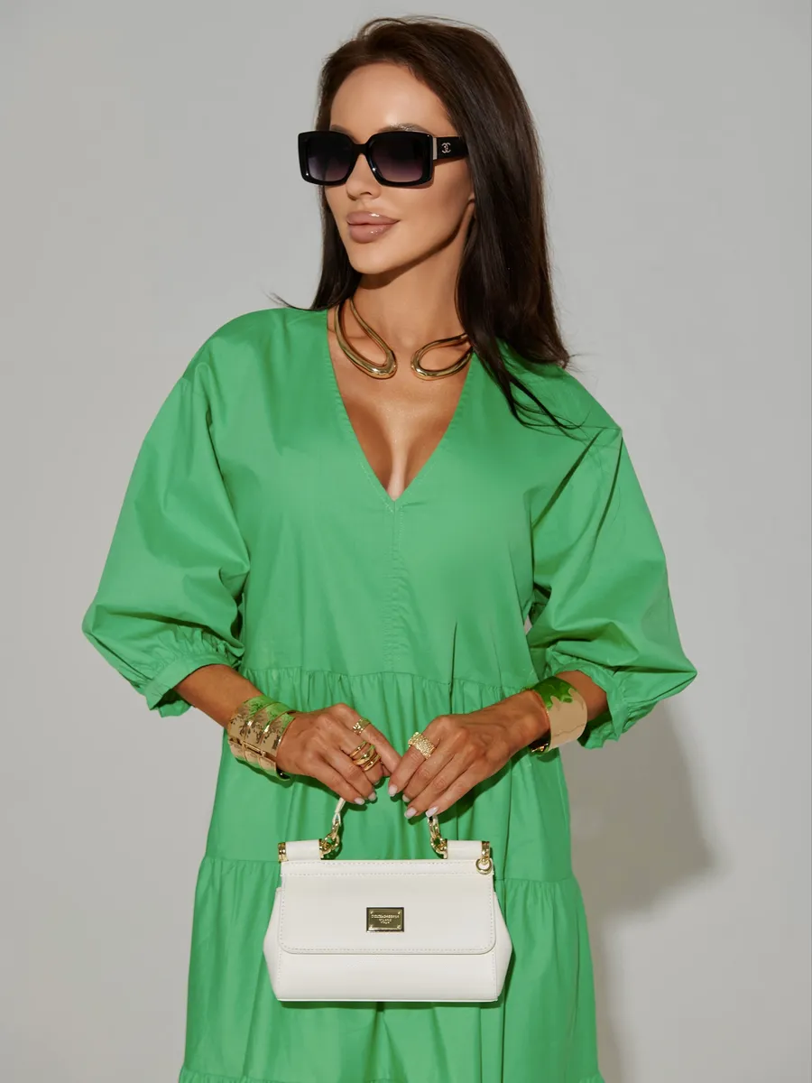 Платье длинное больших размеров