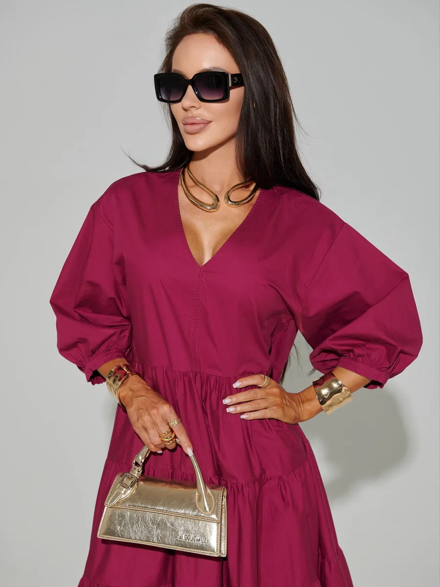 Марсала платье длинное больших размеров