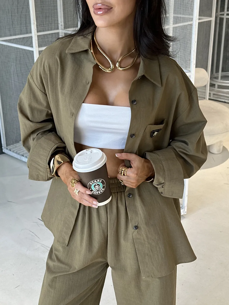 Костюм брючный летний