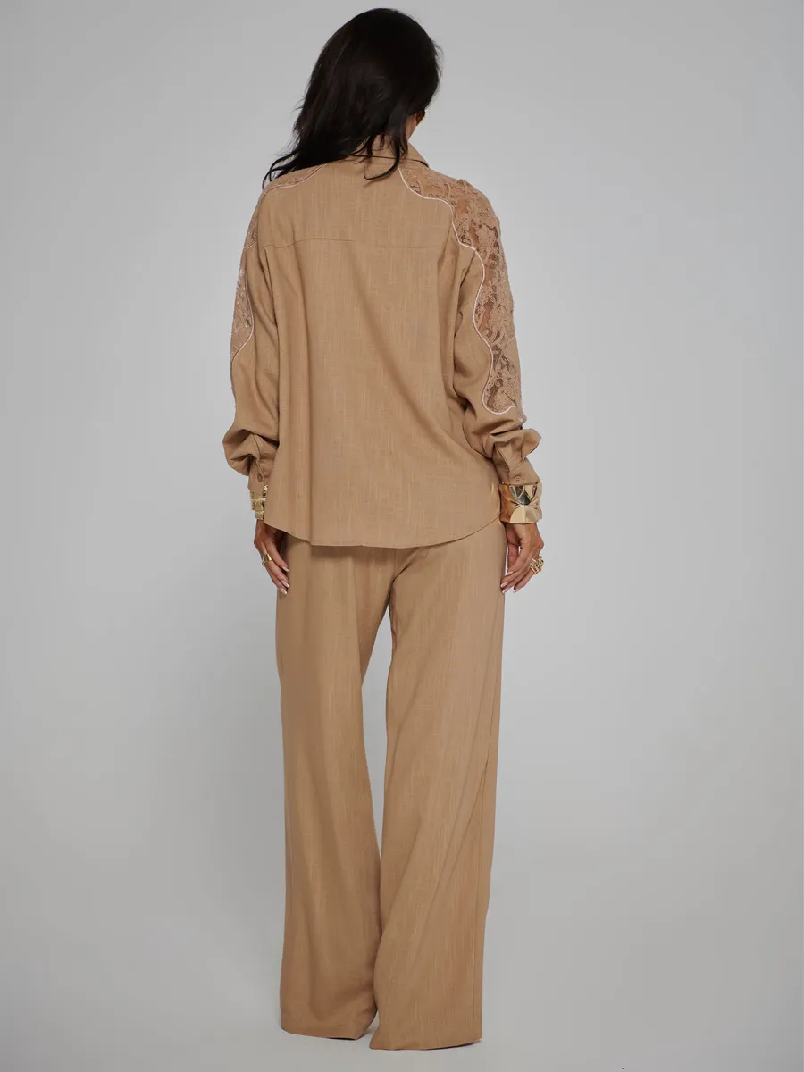 Капучино костюм женский брючный