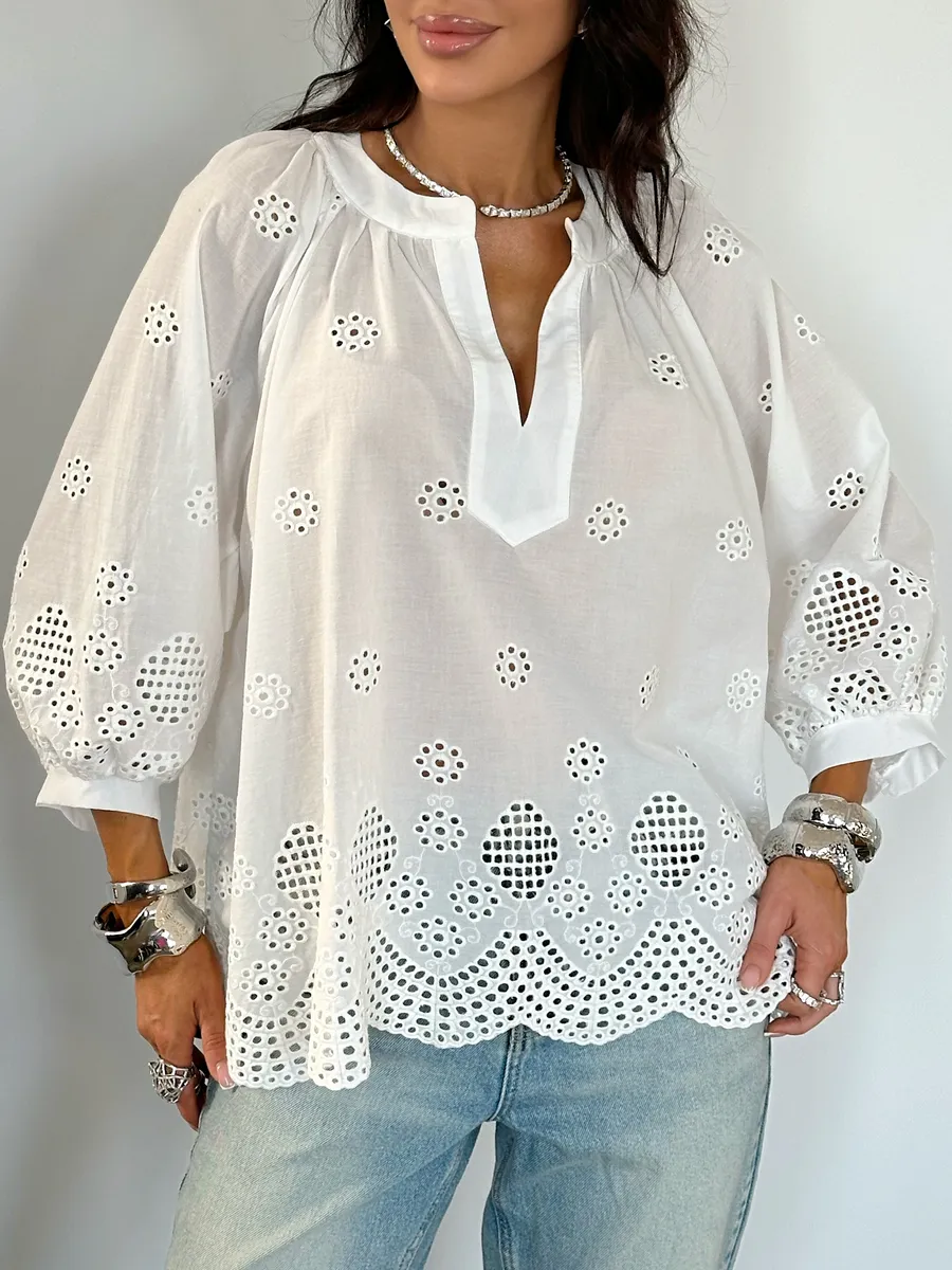 Блузка нарядная летняя