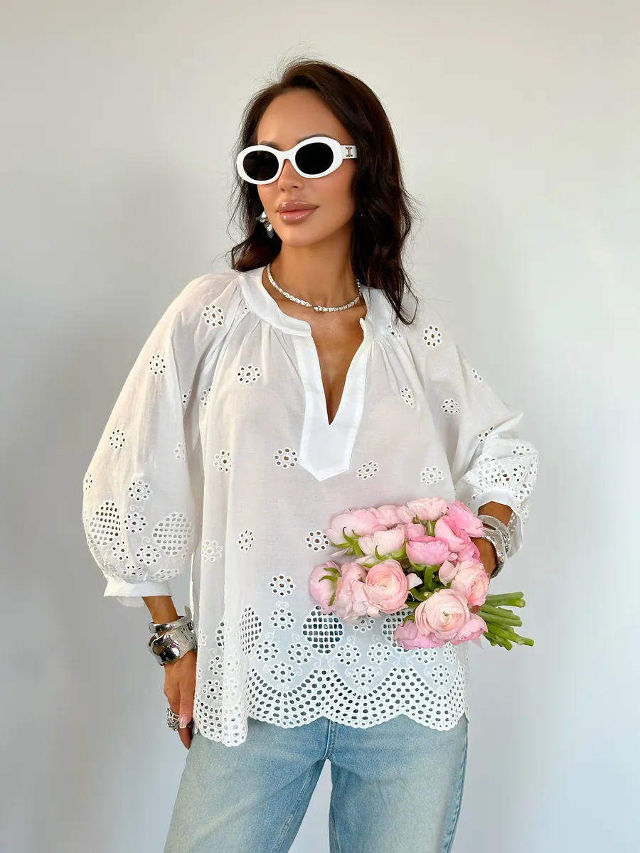 Блузка нарядная летняя