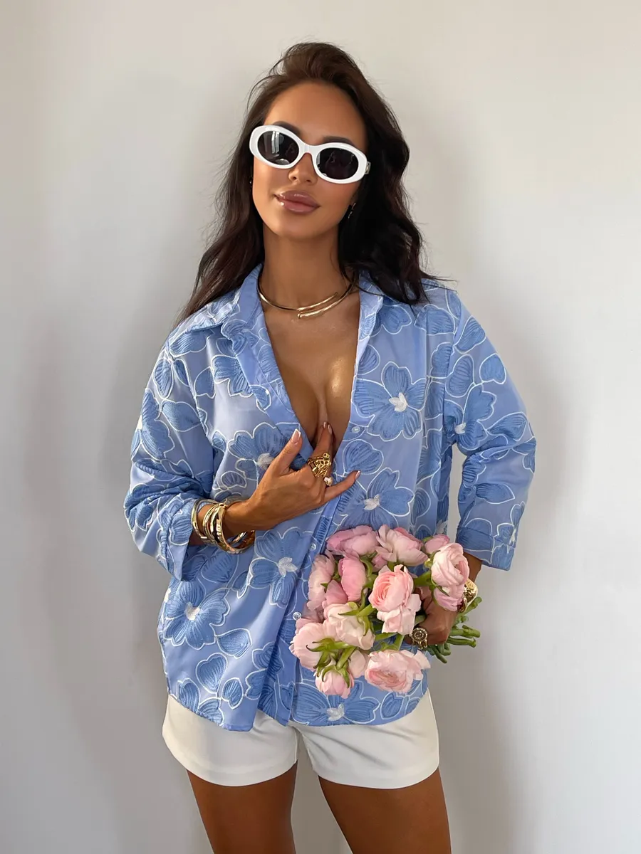 Рубашка нарядная летняя