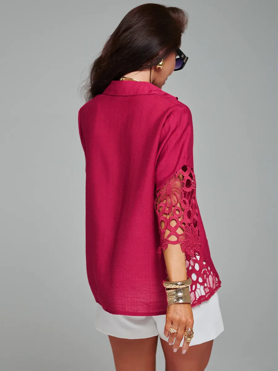 Марсала блузка нарядная праздничная