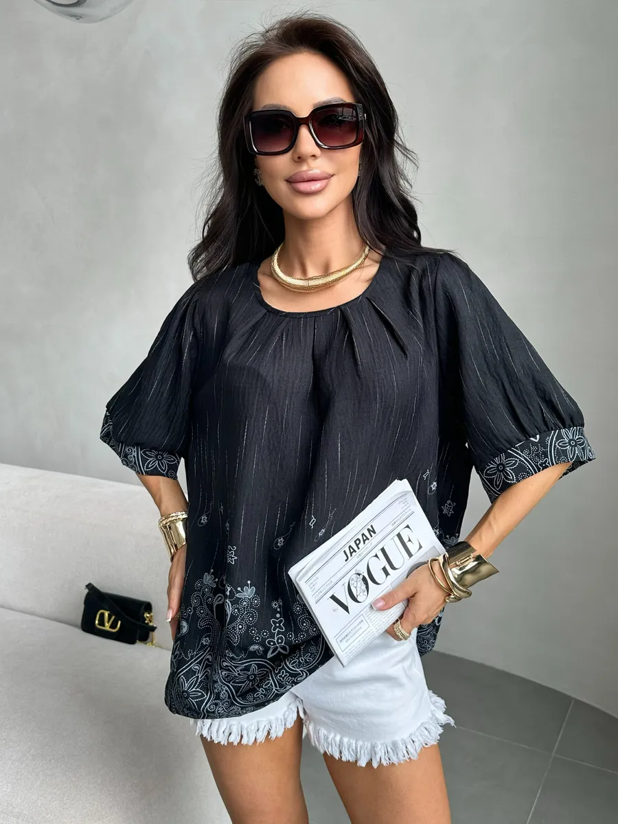 Блузка летняя нарядная