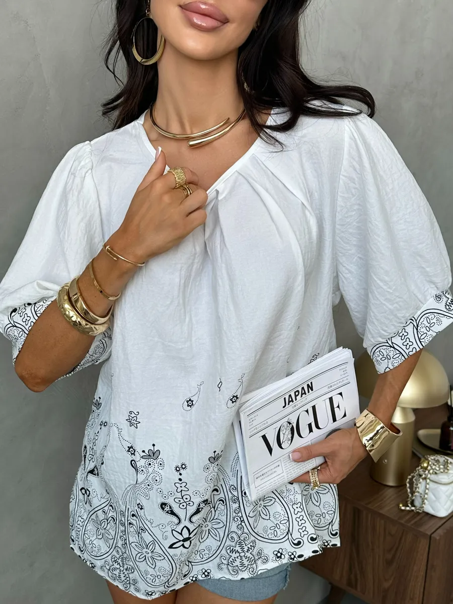 Блузка летняя нарядная