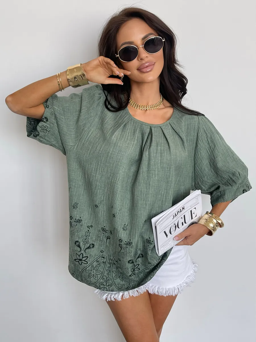 Блузка летняя нарядная