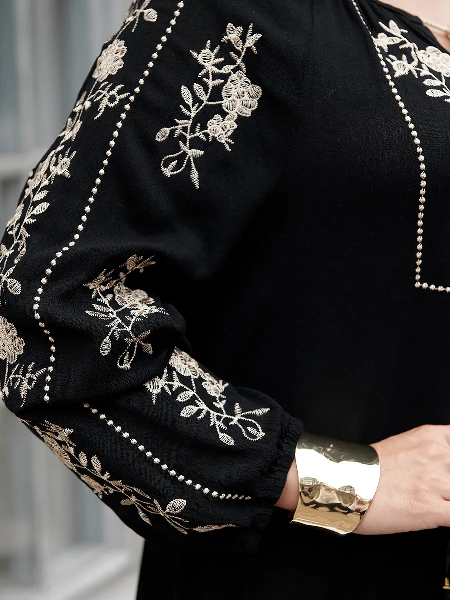 Черная блузка нарядная летняя