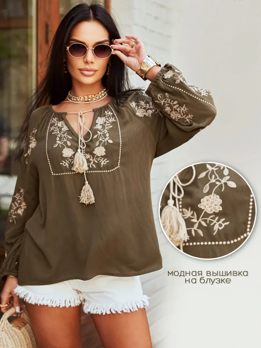 Блузка нарядная летняя