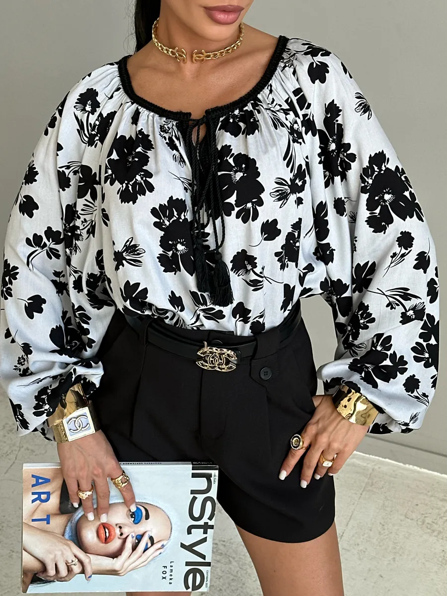 Черная блузка летняя нарядная