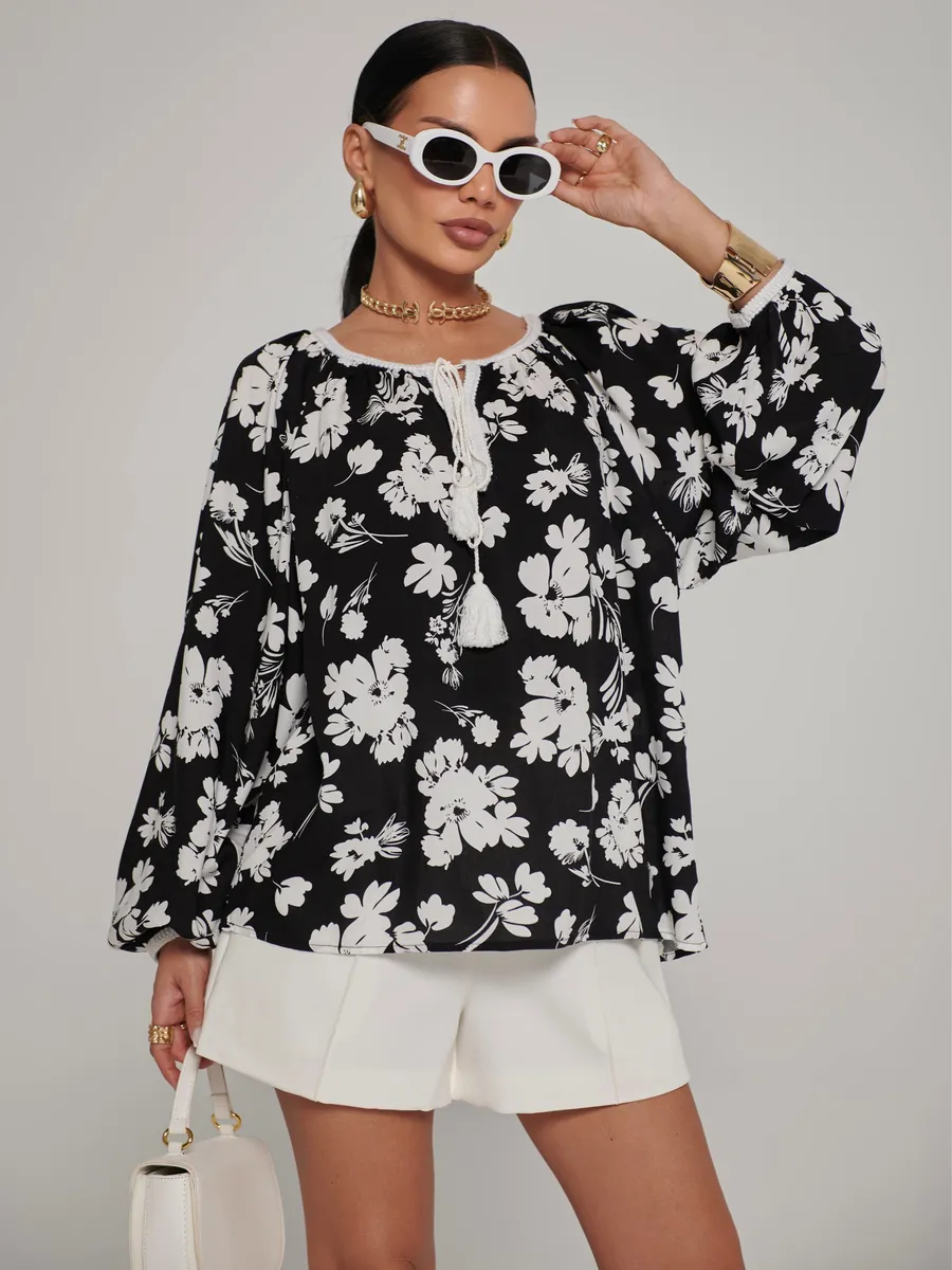 Черная блузка летняя нарядная