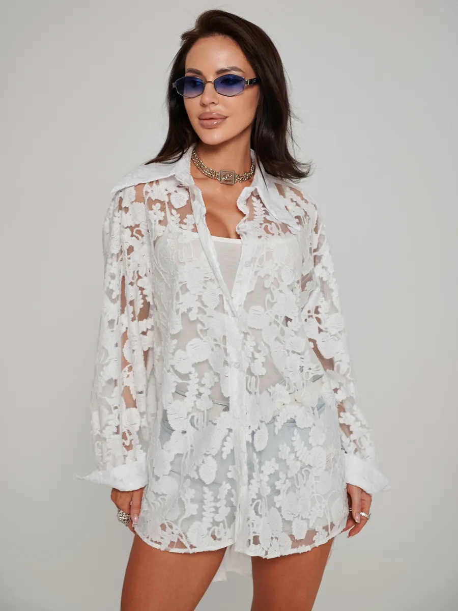 Белая блузка нарядная праздничная