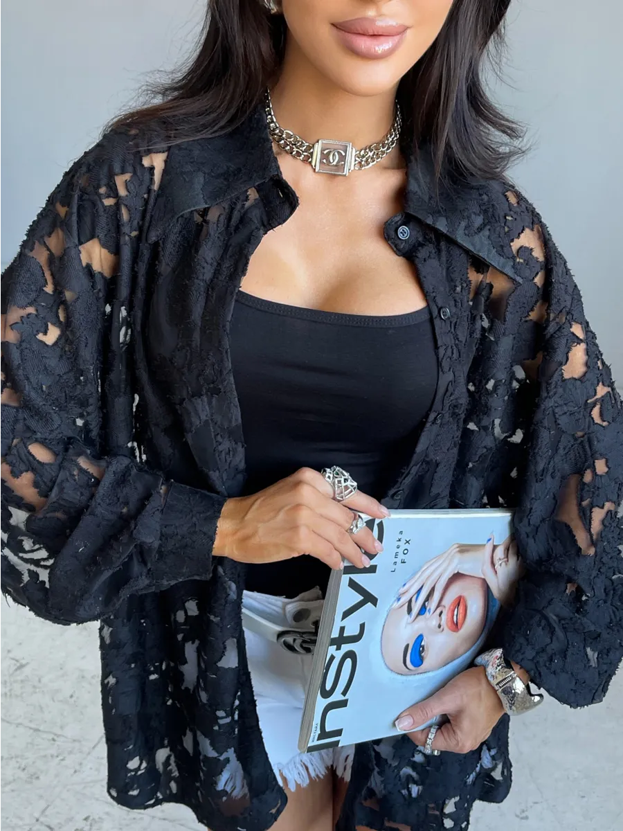 Черная блузка нарядная праздничная