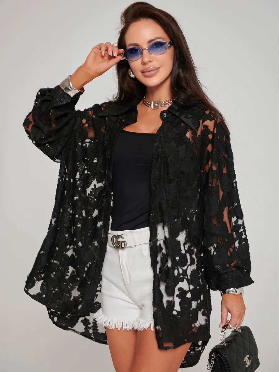 Черная блузка нарядная праздничная