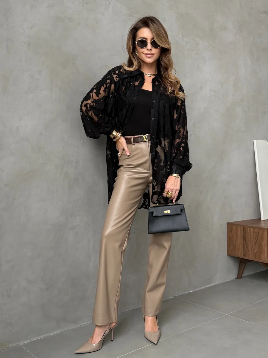 Черная блузка нарядная праздничная