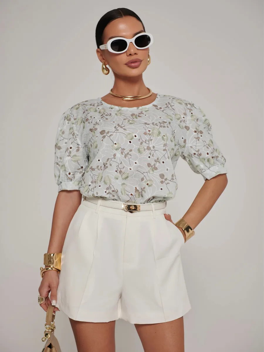 Тиффани блузка нарядная летняя