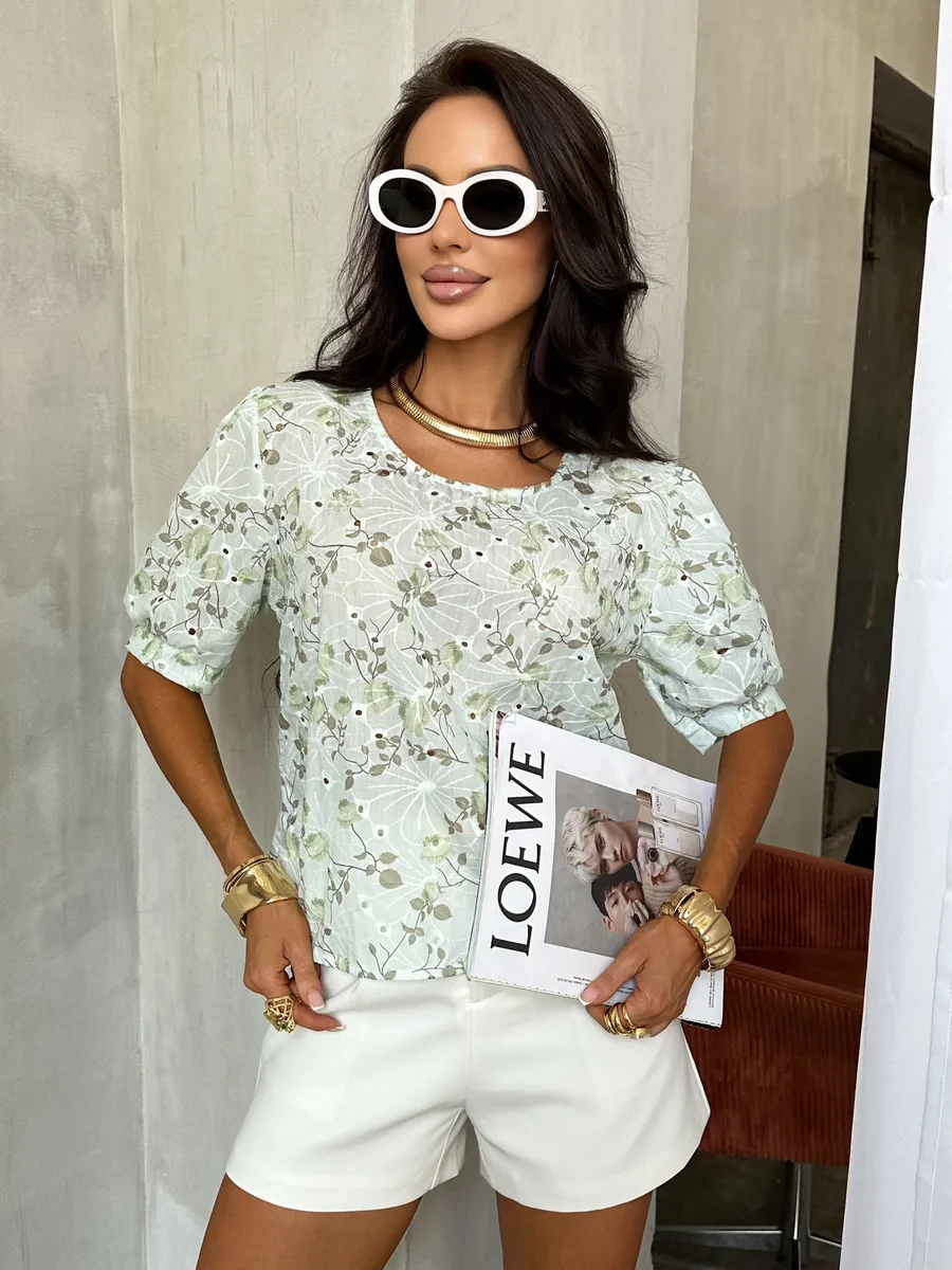 Тиффани блузка нарядная летняя