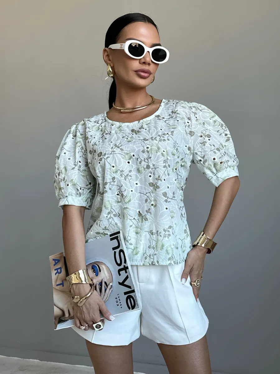 Тиффани блузка нарядная летняя