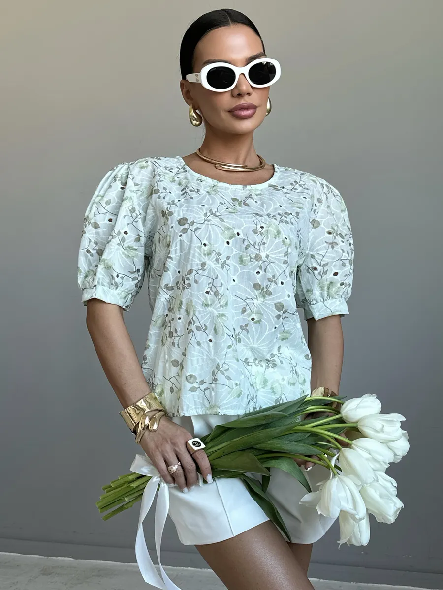 Тиффани блузка нарядная летняя