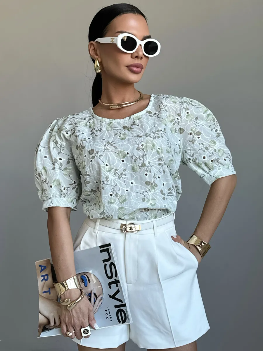 Тиффани блузка нарядная летняя