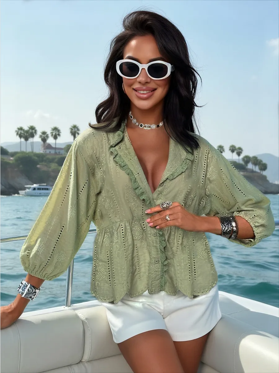 Блузка нарядная летняя