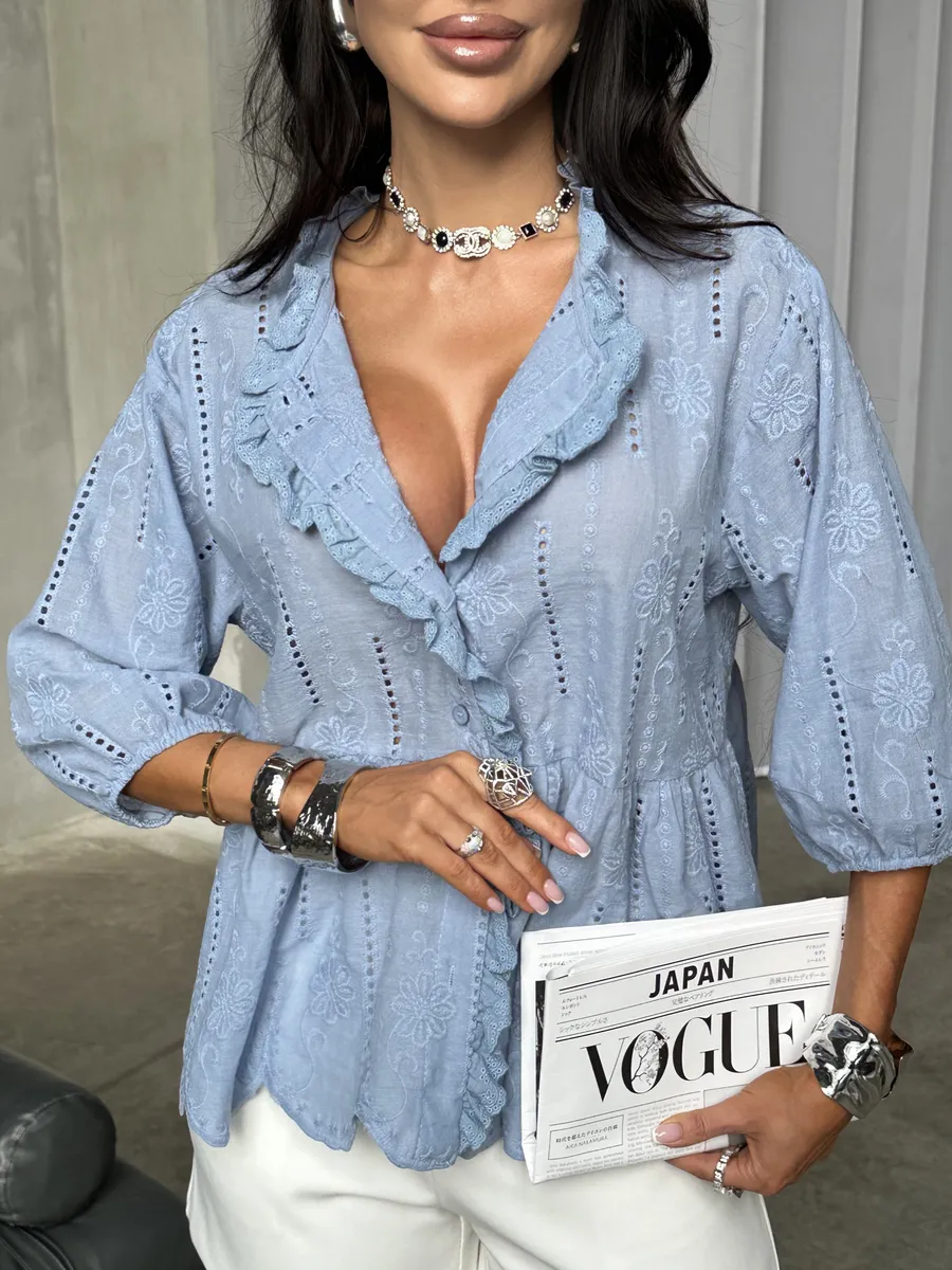 Блузка нарядная летняя