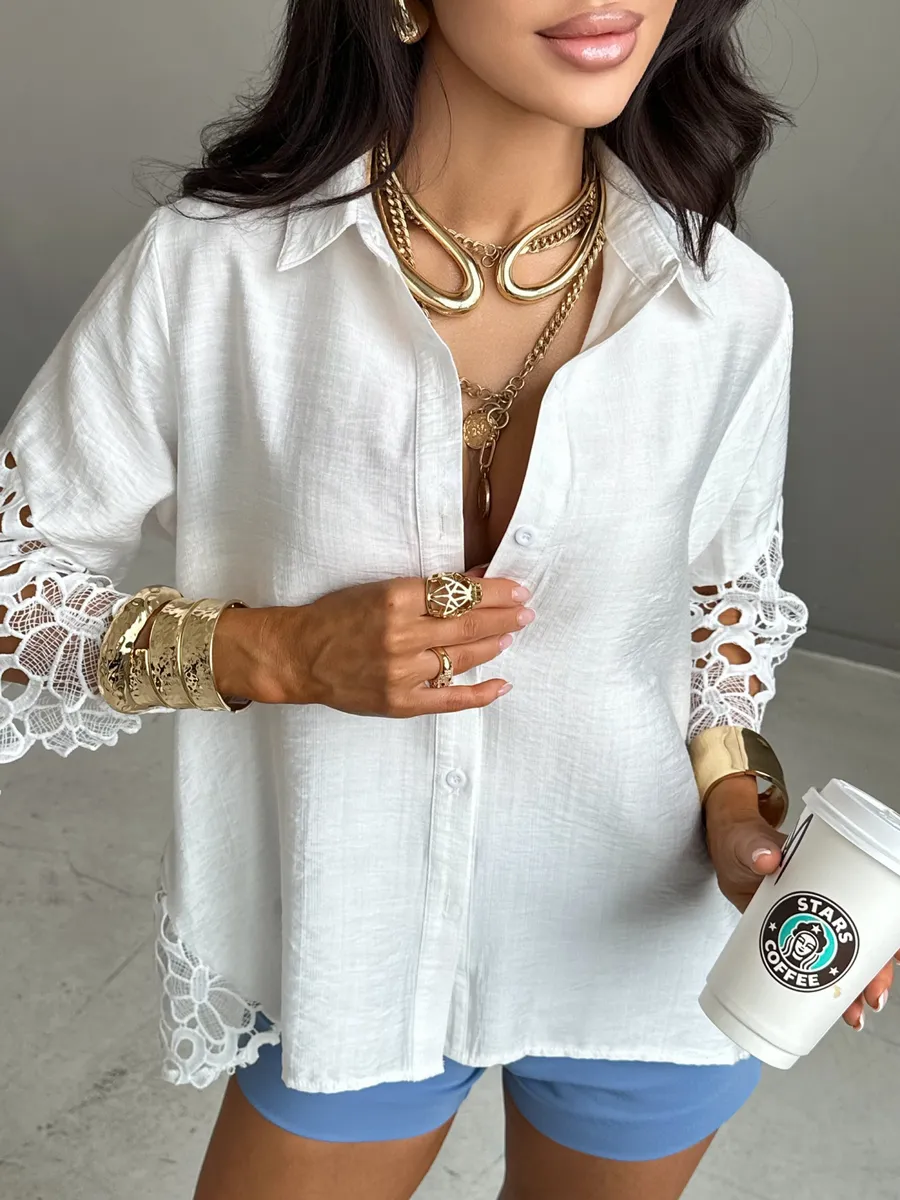 Белая блузка нарядная праздничная