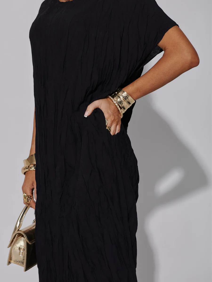 Черное платье летнее легкое