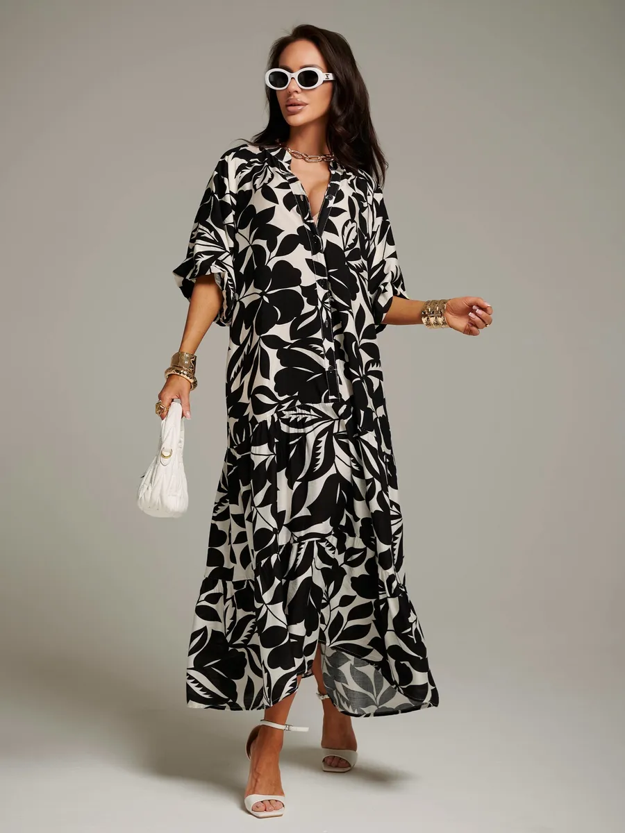 Черное платье летнее легкое