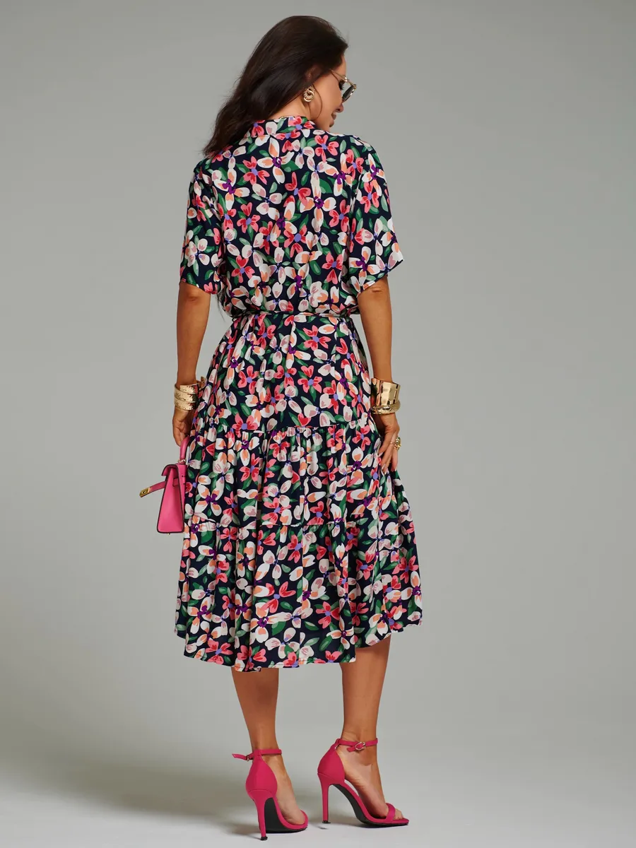 Зеленое платье летнее