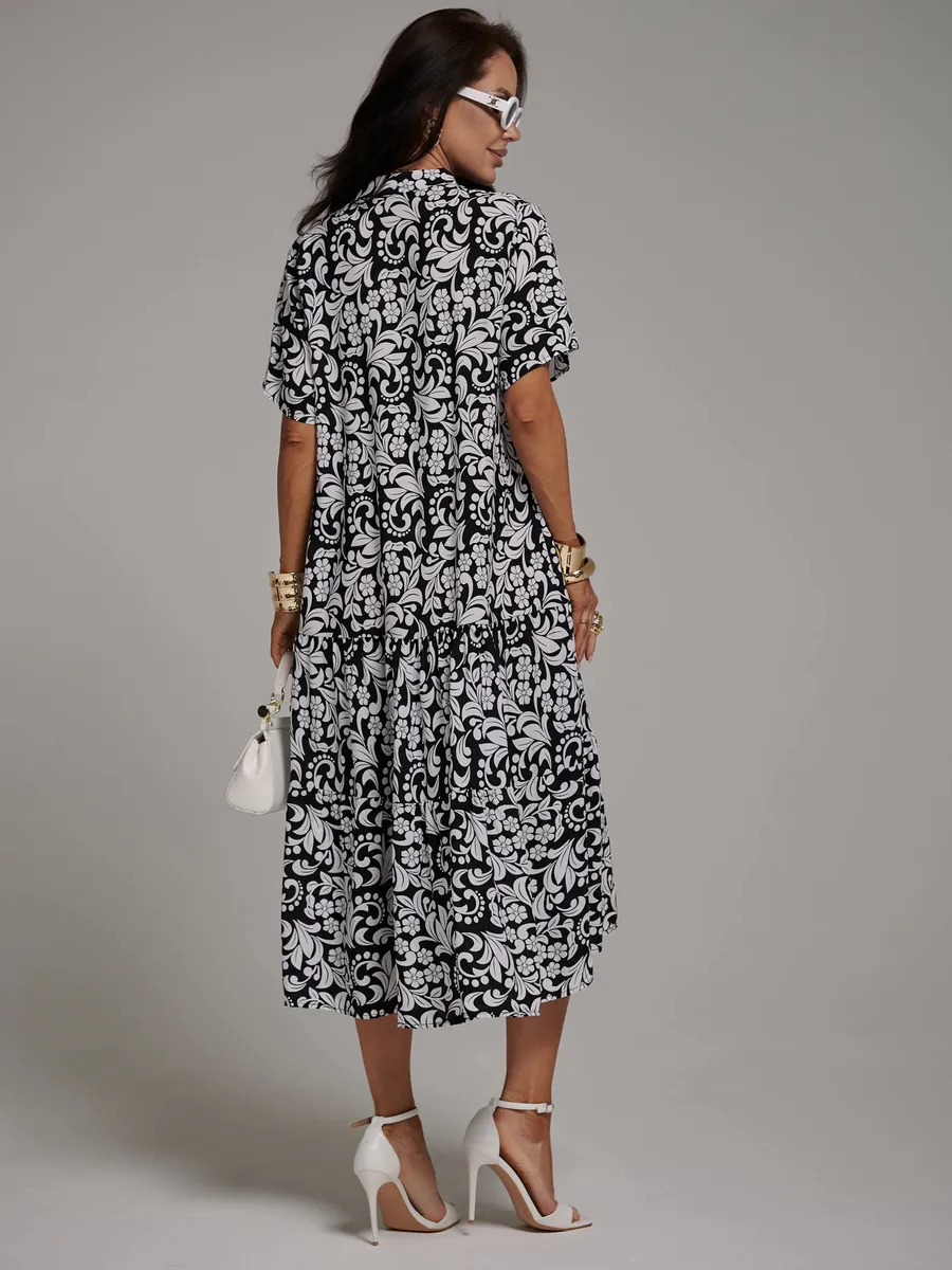 Черное платье летнее