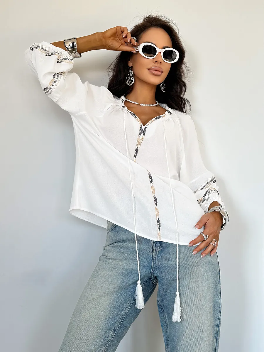 Блузка нарядная летняя