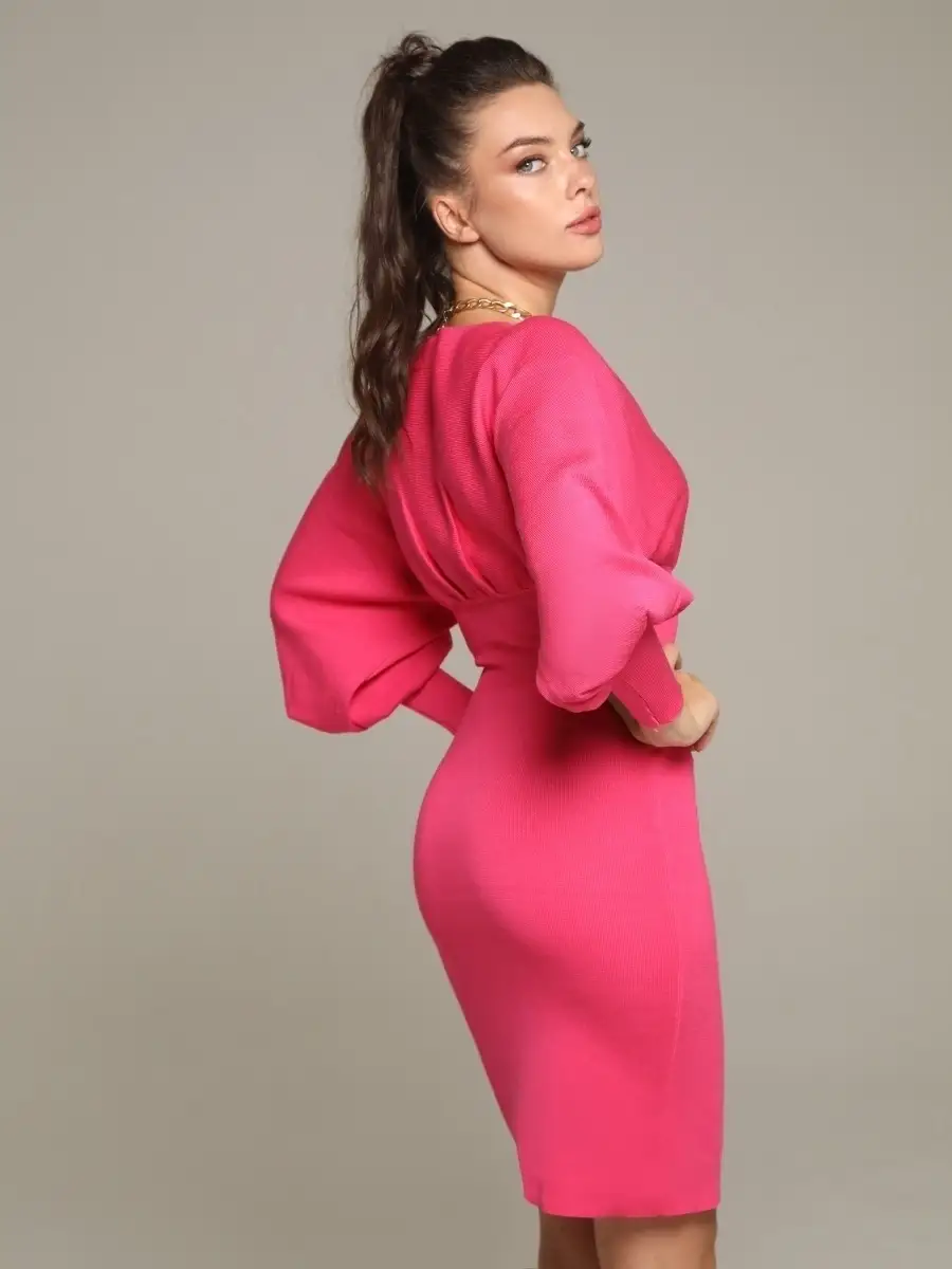 Фуксия платье женское для девочки вечернее нарядное