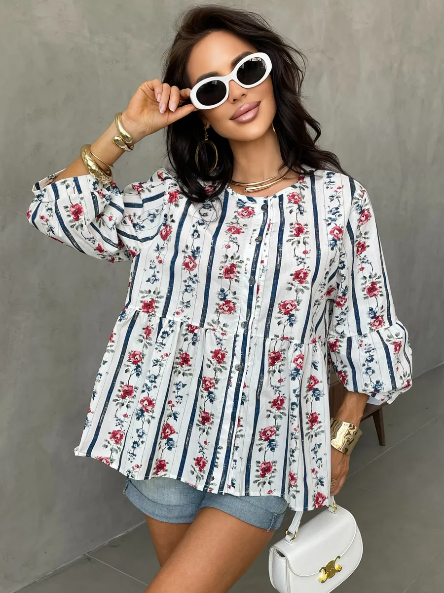 Белая блузка нарядная летняя