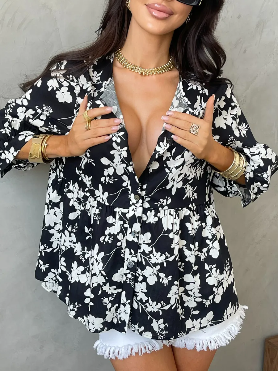 Черная блузка нарядная летняя