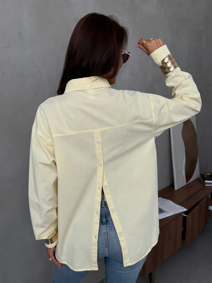 Желтая рубашка летняя