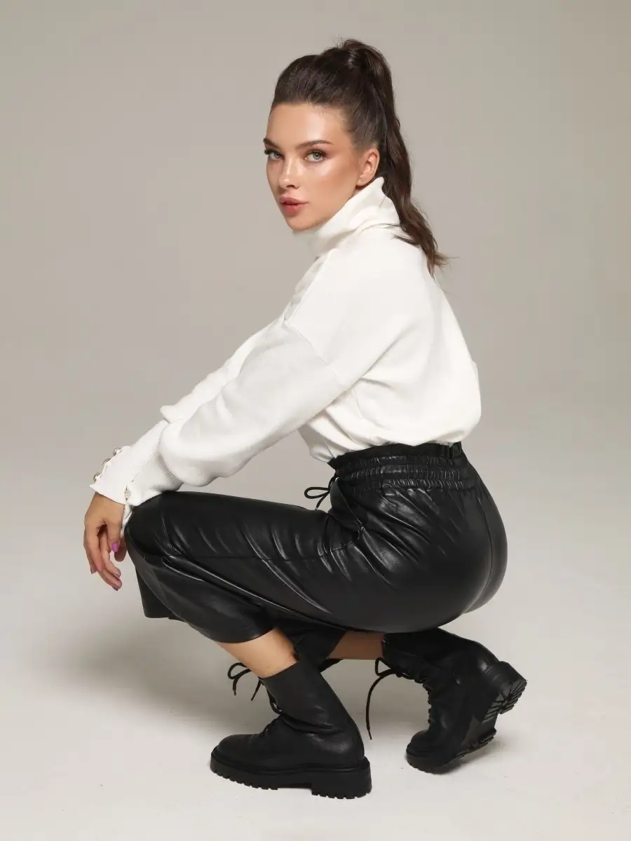 Брюки женские штаны школьные лосины