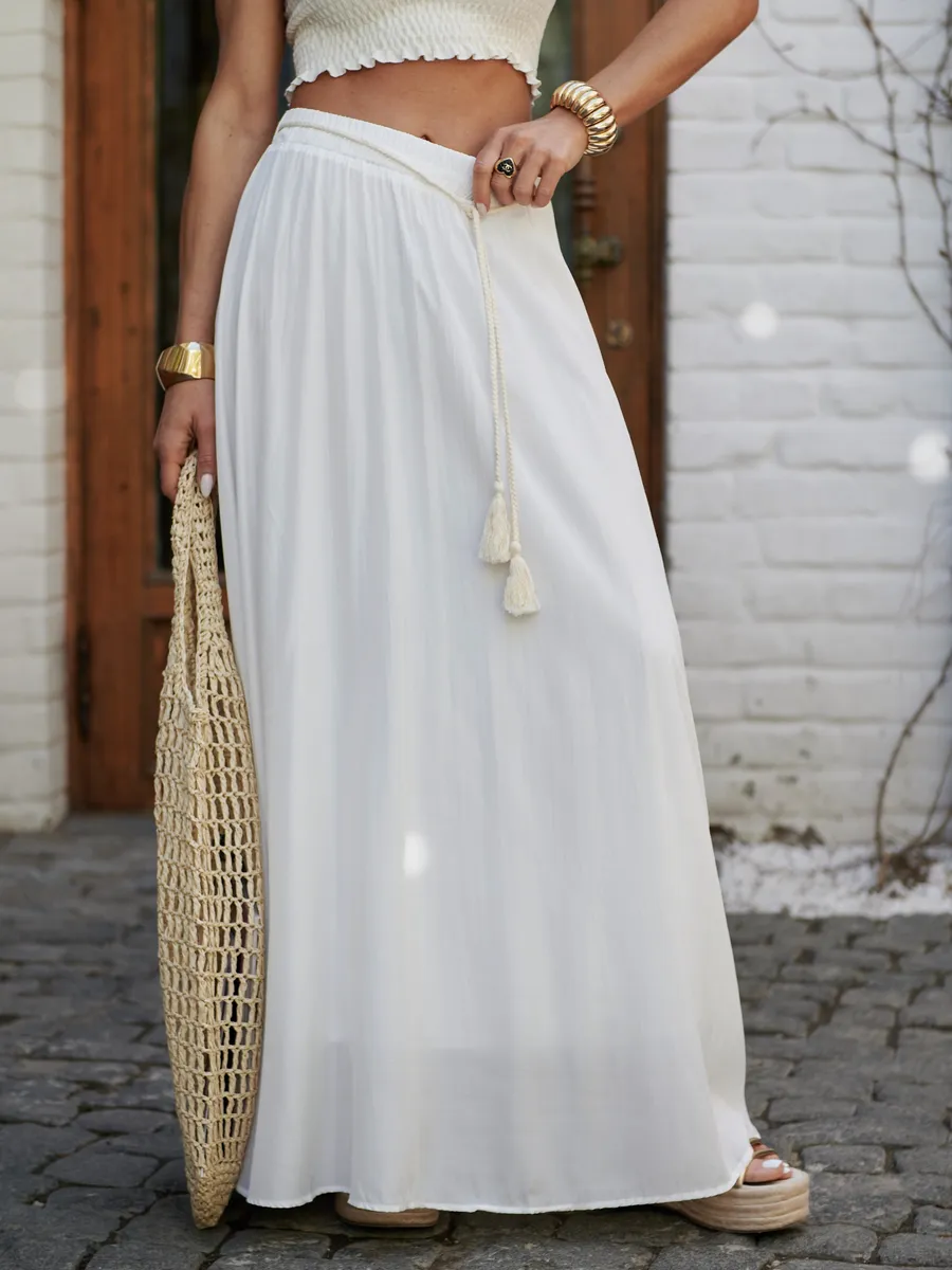 Юбка летняя длинная