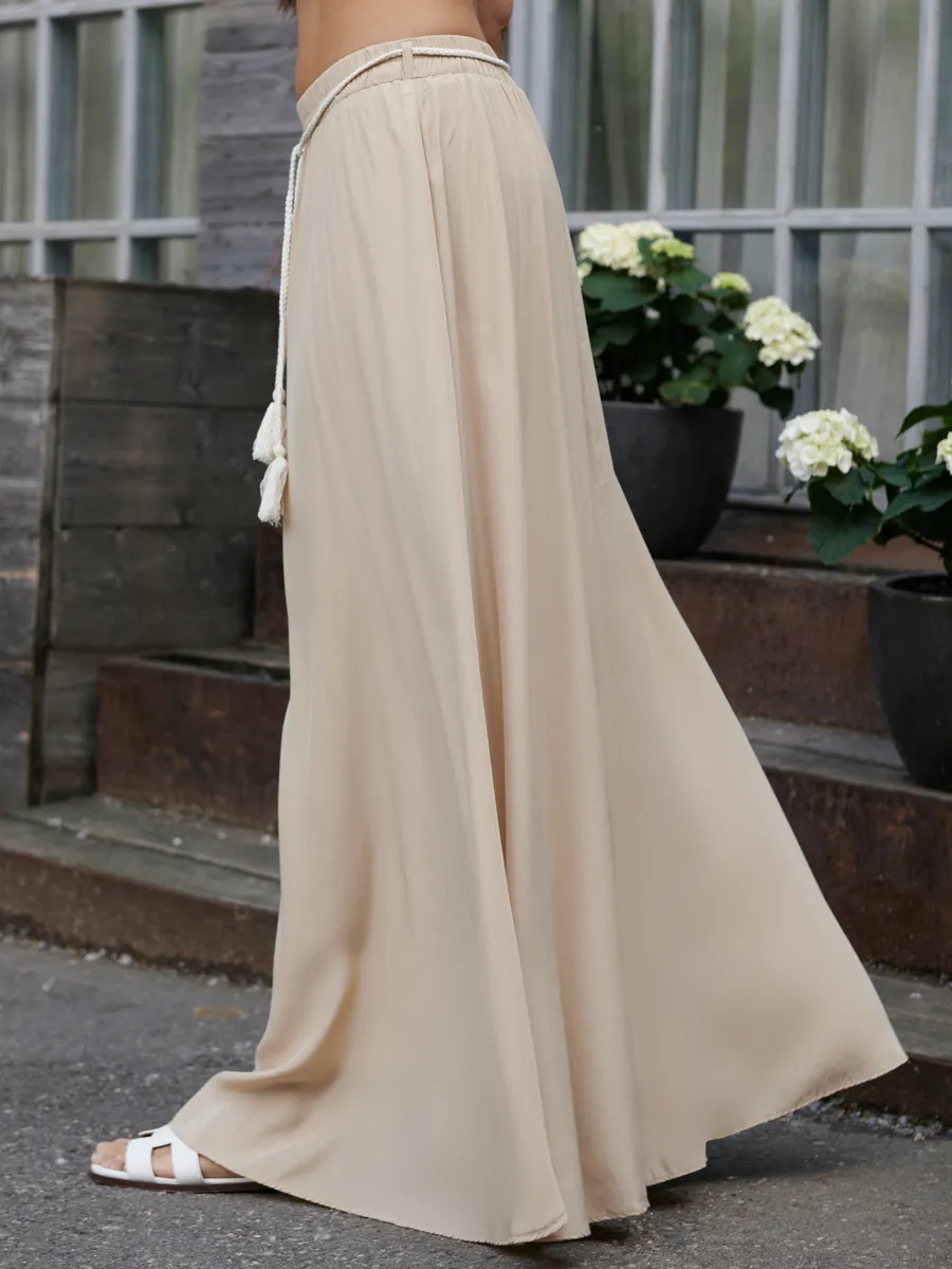 Юбка летняя длинная